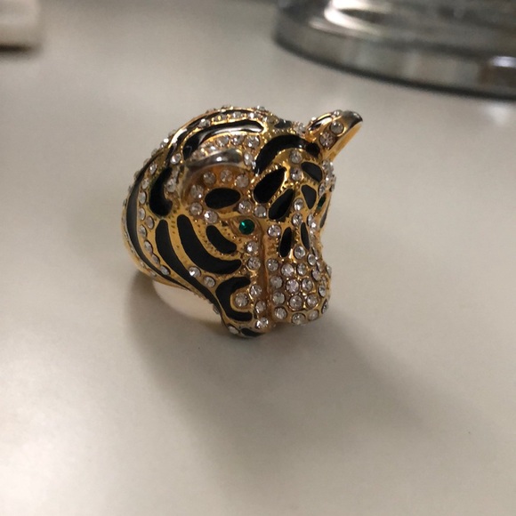 Urban Outfitters Jewelry - Jeweled Tiger Ring - Size 8